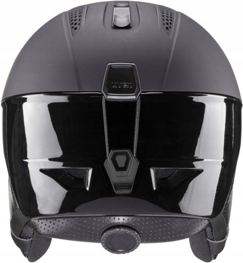KASK NARCIARSKI SNOWBOARDOWY UVEX ULTRA PRO 51-55CM BLACK MAT CZARNY