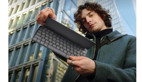 KLAWIATURA LOGITECH KEYS-TO-GO 2 FOR iPAD GRAFITOWY