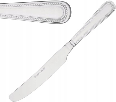 NÓŻ STOŁOWY Z KORALIKAMI OLYMPIA 12 SZTUK ZESTAW C125