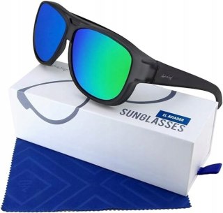 OKULARY PRZECIWSŁONECZNE SPORTOWE ACTIVESOL UV400 CAT.3 CZARNE