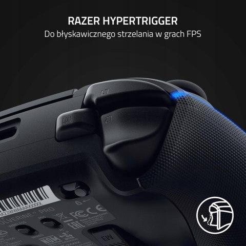 PAD BEZPRZEWODOWY RAZER WOLVERINE V2 PRO PLAYSTATION PC RGB HYPERTRIGGER