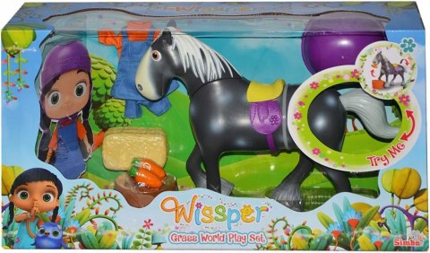 SIMBA WISSPER KOŃ HERBERT KONIK ZESTAW Z UBRANKIEM 109358375