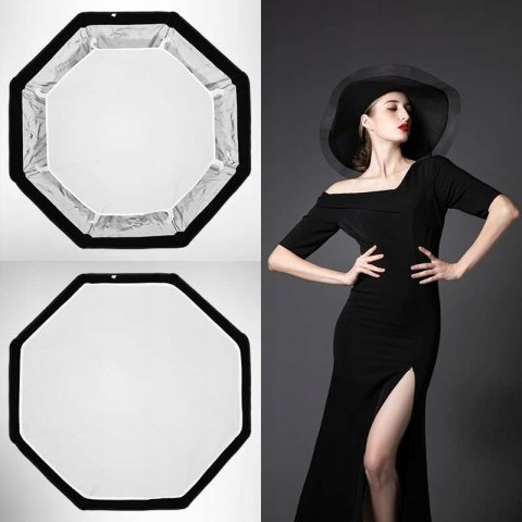 SOFTBOX MODYFIKATOR ŚWIATŁA OKTAGONALNY TRIOPO 90CM OCTAGON