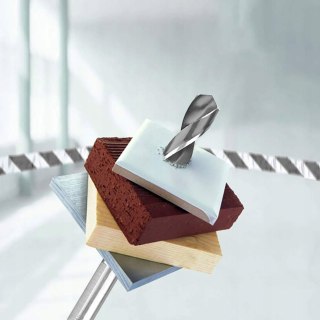 ZESTAW WIERTEŁ KRĘTYCH HSS SPIRALNE DO METALU 8 SZTUK